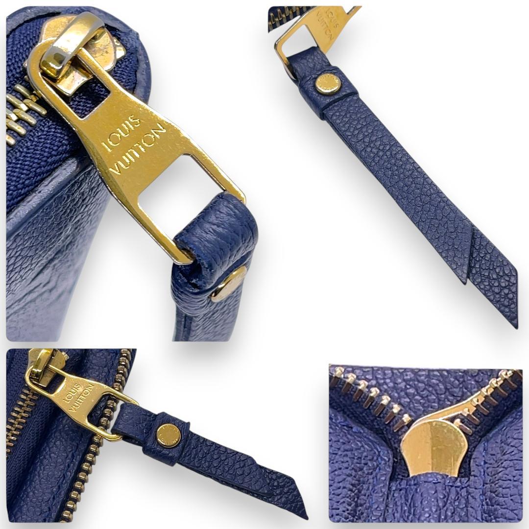 【箱袋付】ルイヴィトン アンプラント スクレット コンパクト ラウンドファスナー