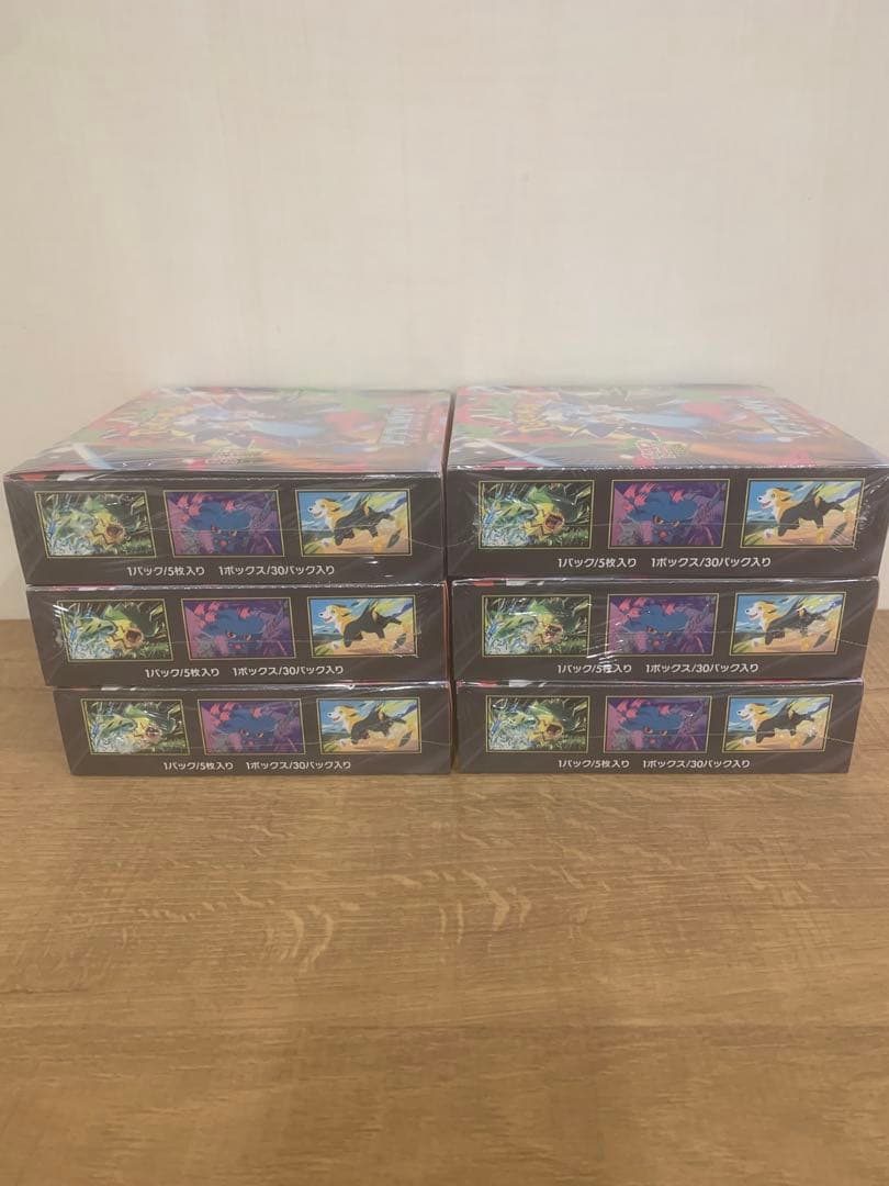 ポケモンカード インフェルノx 6BOX シュリンク付き 新品 未開封