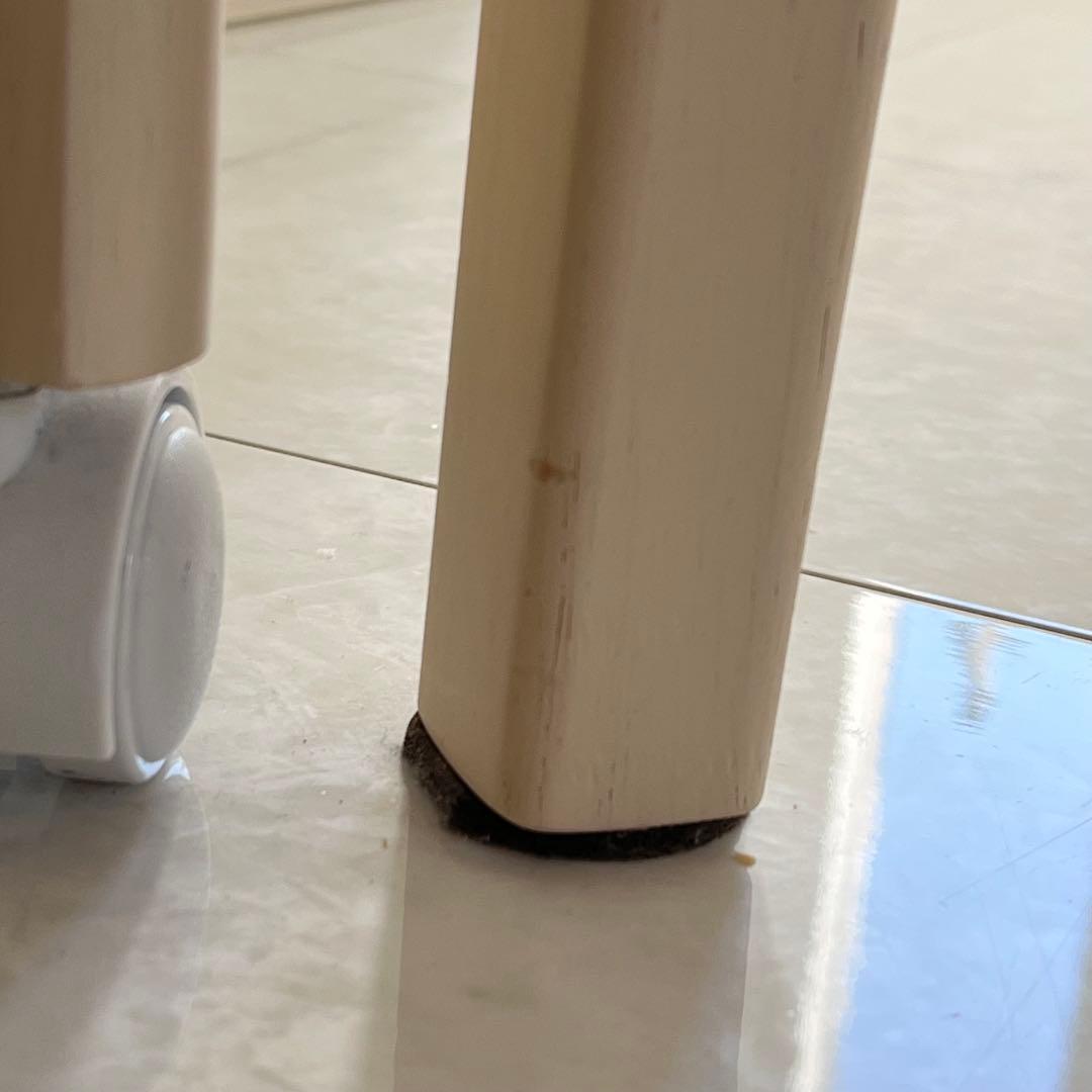 ニトリ｜アルナス｜ダイニングテーブル｜120×80｜ワゴン付き｜※椅子は対象外