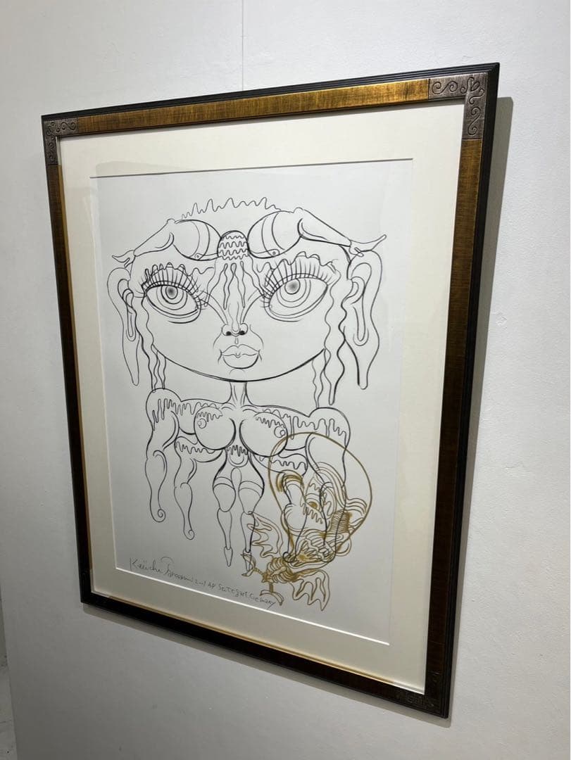 田名網敬一 タイトル不明　2009 シルクスクリーン