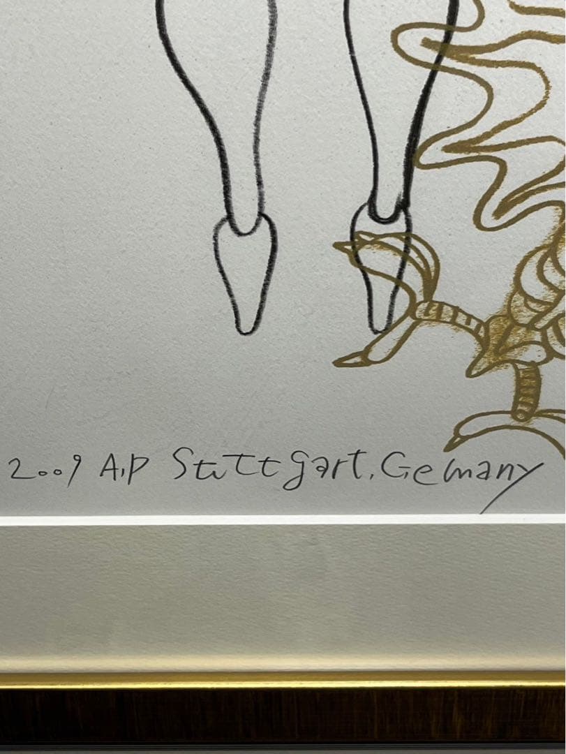 田名網敬一 タイトル不明　2009 シルクスクリーン