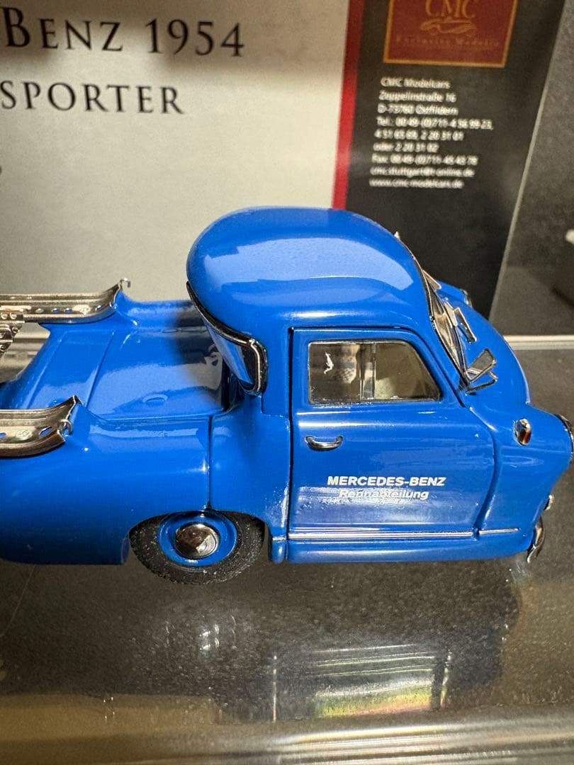 ミニカー CMC Mercedes-Benz 1954 Renntransporter