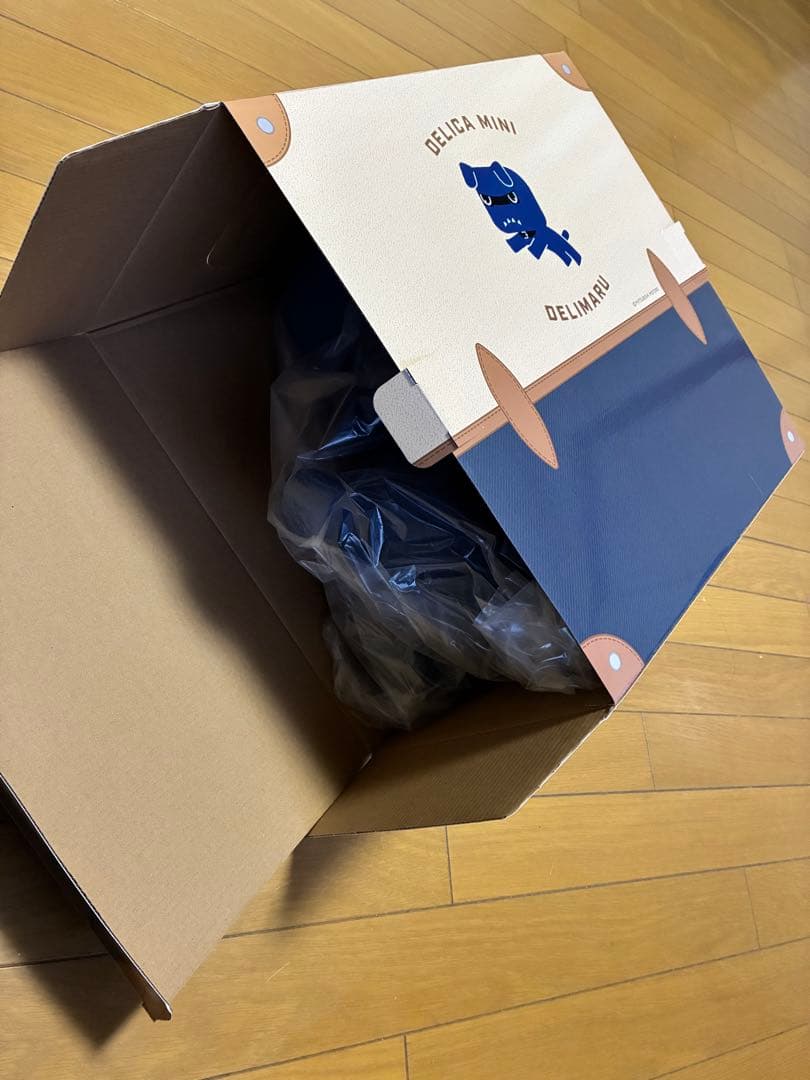 デリ丸　特大ぬいぐるみ　デニムブルー　デリカミニ　新品未使用品