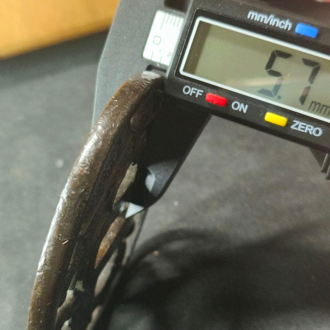 刀剣美術 日本刀鍔 南蛮透かす銅地鐔 鐘馗の図 記内作 江戸骨董 蒐集家放出美品