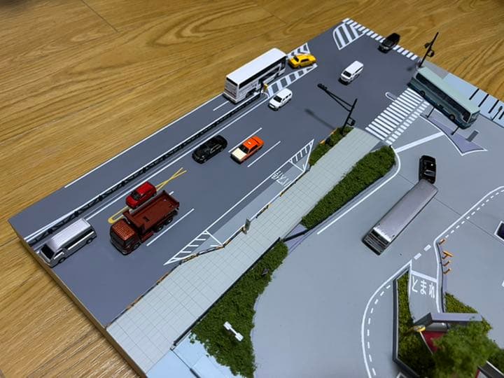 東京駅日本橋口 ジオラマのみ Nゲージサイズ ベスト 1/150 バスコレ用