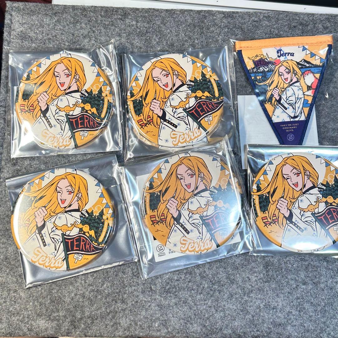 カリスマ テラ 2周年 缶バッジ ×40｜カリスマ 2周年カフェ 缶バッジ テラ