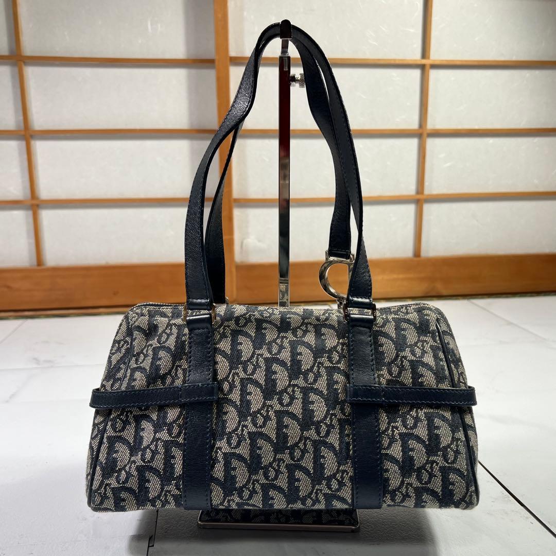 クリスチャン ディオール ショルダーバッグ トロッター キャンバス Dior金具