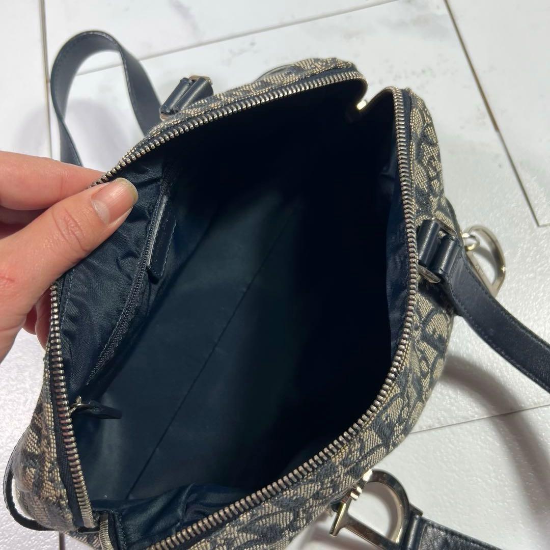 クリスチャン ディオール ショルダーバッグ トロッター キャンバス Dior金具