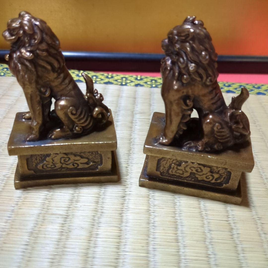 高岡銅器、狛犬神棚用