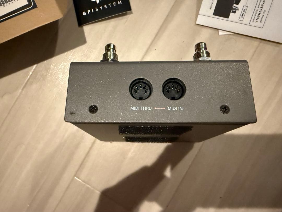 SYNESTHESIA ギターエフェクター gfi system