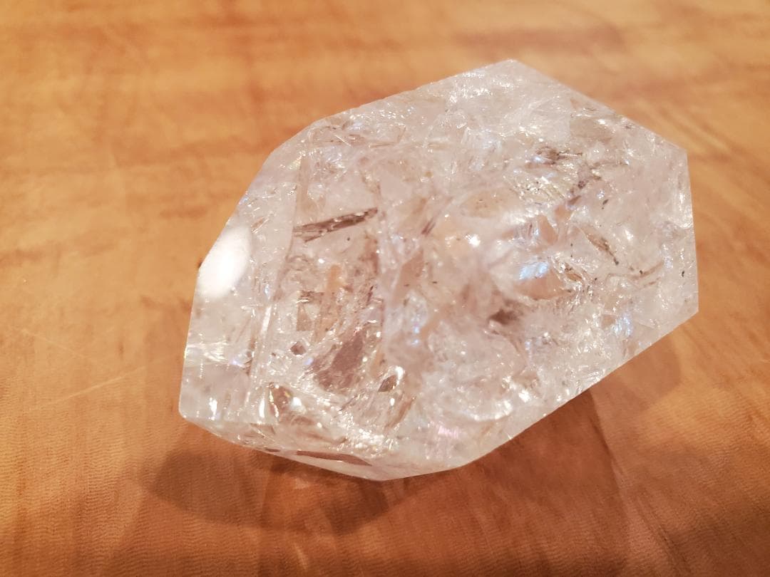 ファイヤーアンドアイスクォーツ 約98g