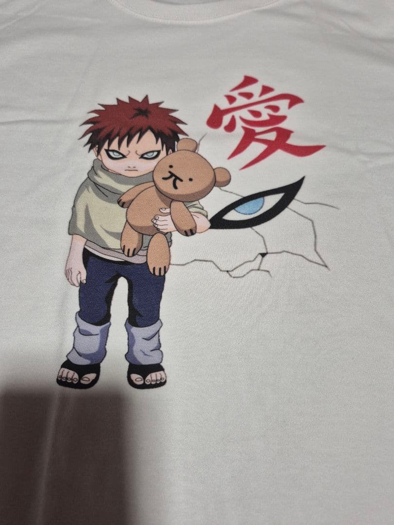 ⚠️幼少期⚠️我愛羅レアキャラクターTシャツ ホワイト 約70cm