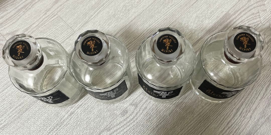 サントリー 響21年 空瓶 4本セット
