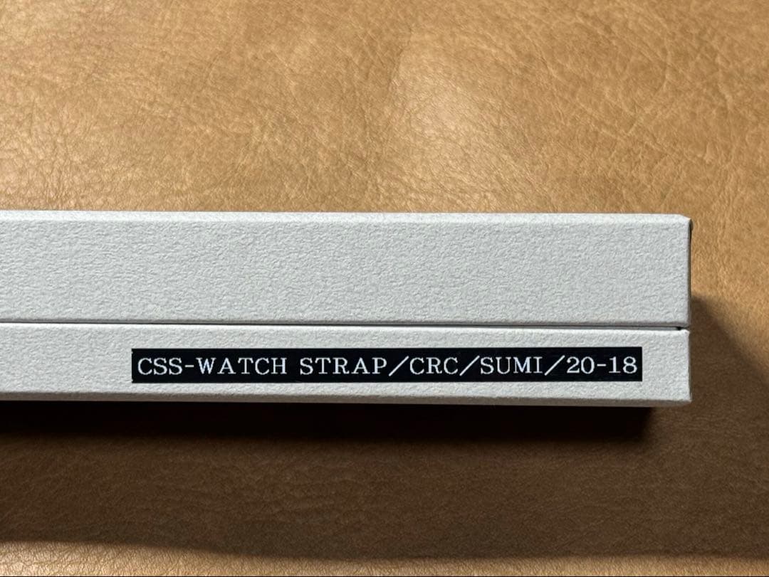 ワイルドスワンズ　WATCH STRAP 墨染