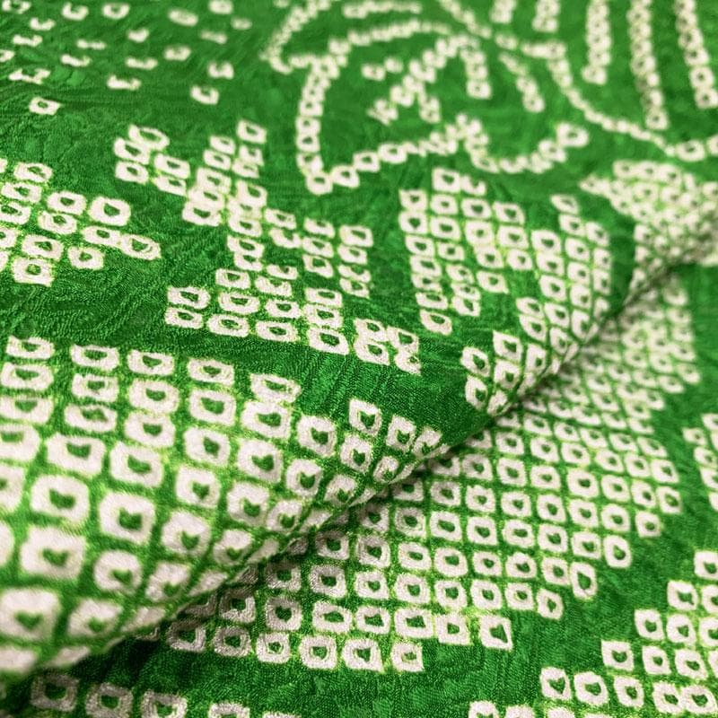 407aj88☆振袖＆袋帯 総絞り 身幅広め 成人式 十三参り☆状態