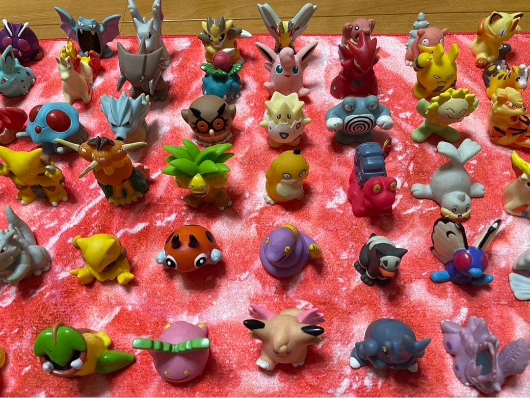 レ*イ様 ポケモン フィギュア 指人形 まとめ売り 210個以上 レトロ 大量