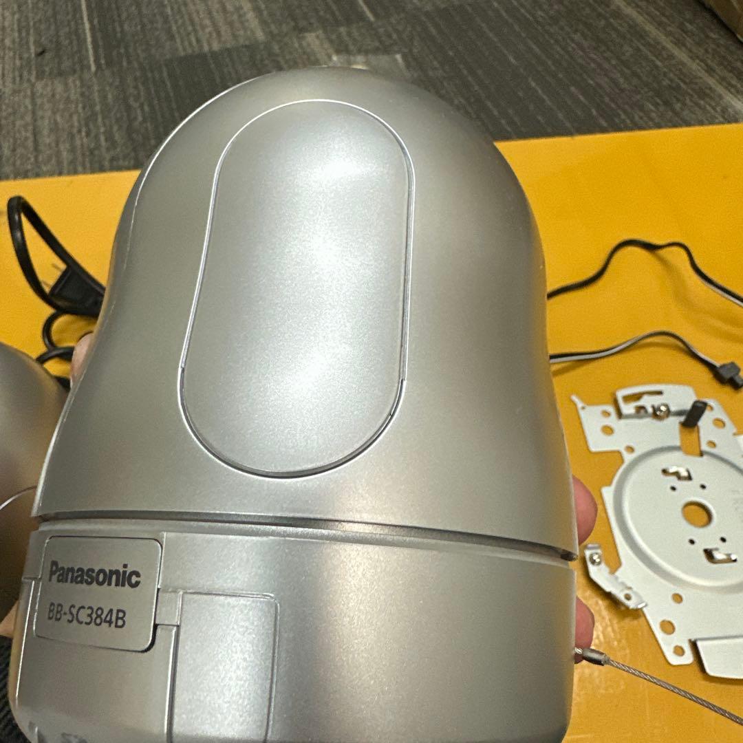 Panasonic BB-SC384B 2台セット（純正アダプター付き・初期化）