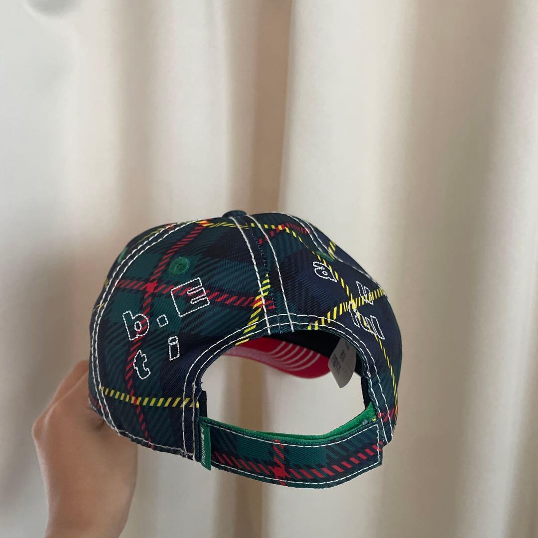 b.eautiful チェックキャップ