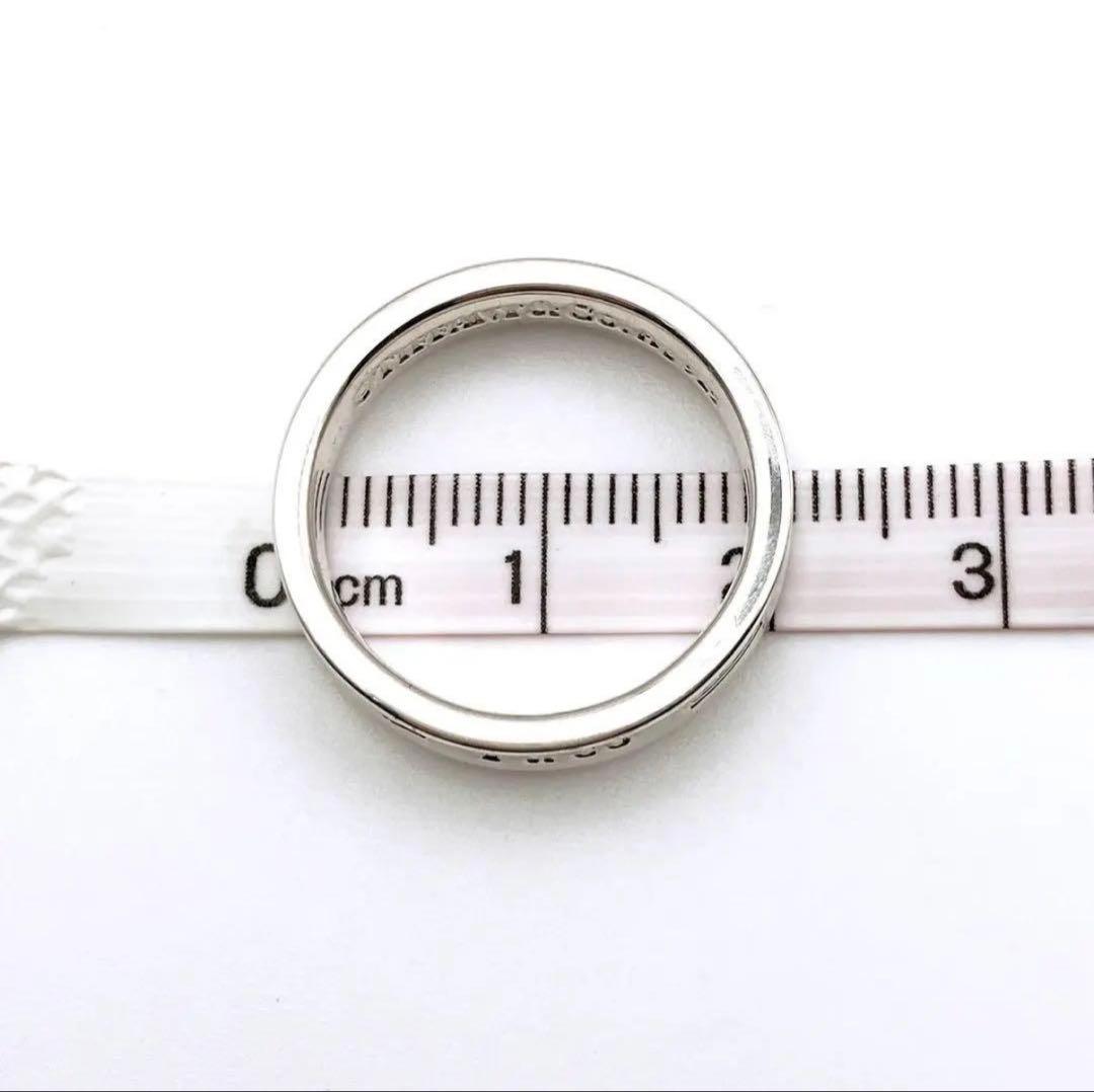 ティファニー 1837 ナローリング 925 シルバー 18号 Tiffany