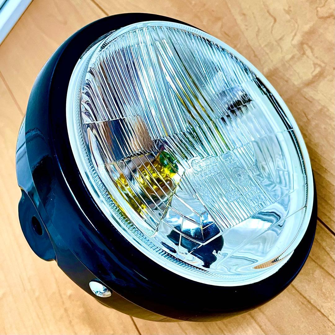 当時物 CIBIE シビエ 凹み ヘッドライト 160φ バブ マーシャル 当時物