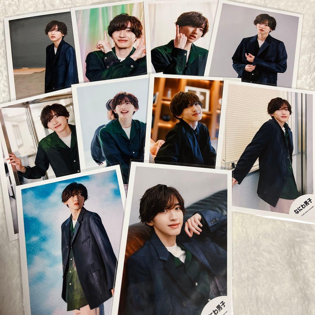 なにわ男子 道枝駿佑 公式写真(Make Up Dayオフショット) - メルカリ