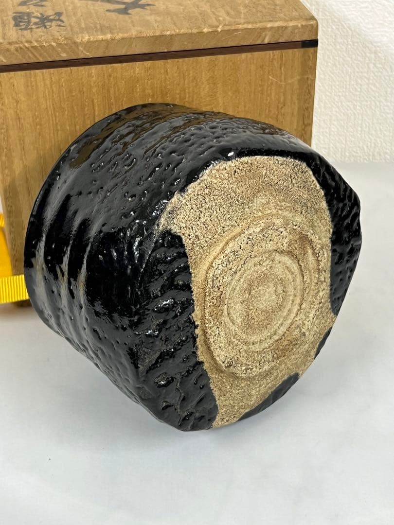 茶道具　瀬戸黒　黒獅子　C/3