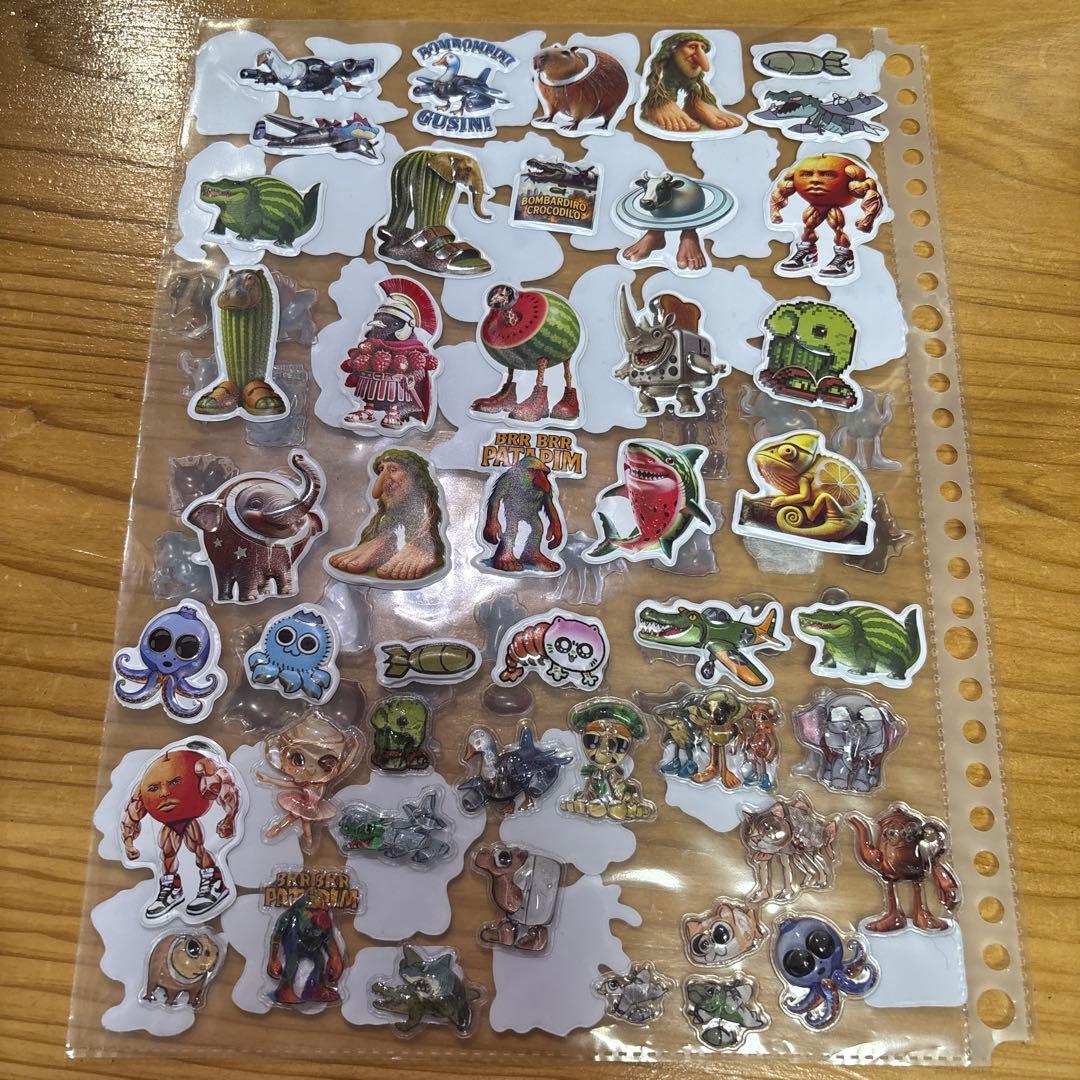 シール帳　Campus B5バインダー 26リング シール付き