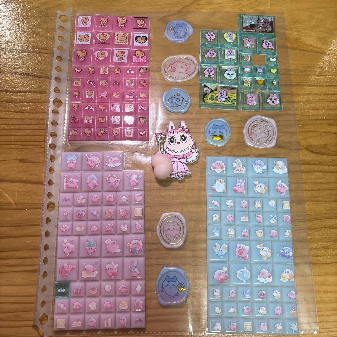 シール帳　Campus B5バインダー 26リング シール付き