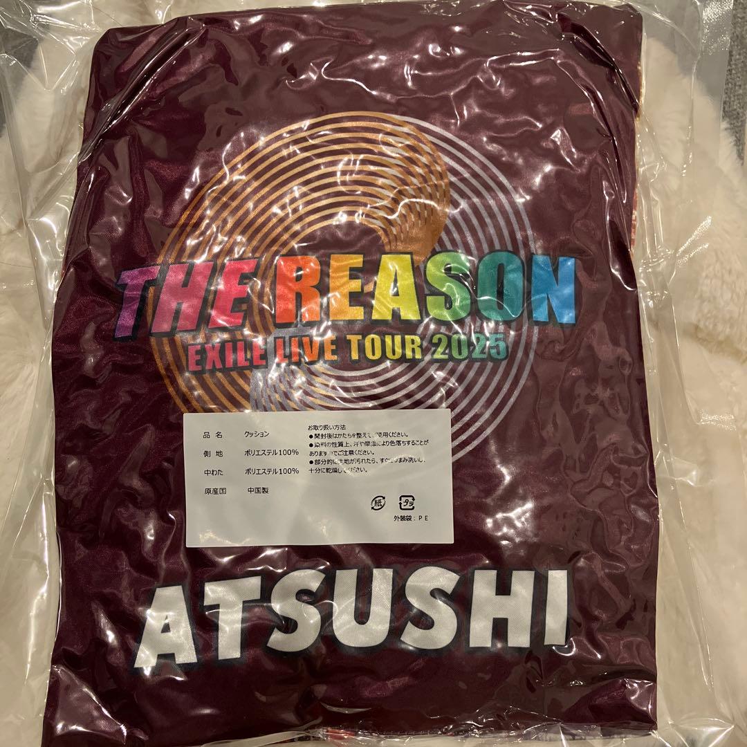 ATSUSHI EXILE THE REASON 2025ガチャ クッション