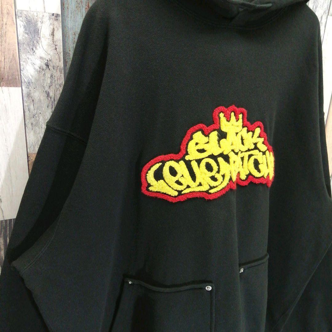 THE BLACK EYE PATCH　ブラックアイパッチ　パーカー　刺繍ロゴ
