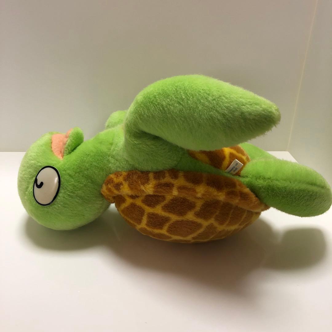 NJ☆ 昭和レトロ カメさん かめ 亀 ぬいぐるみ - メルカリ