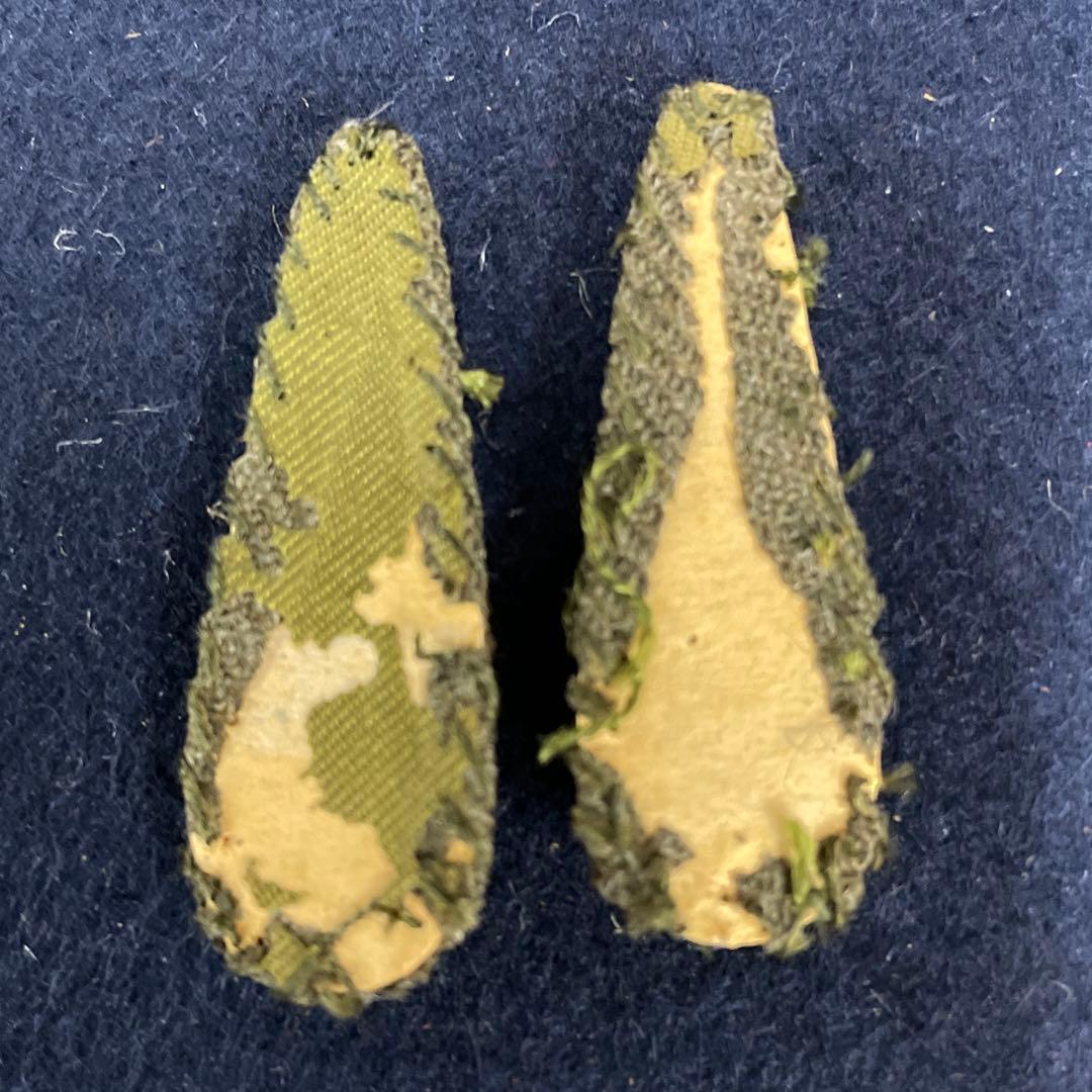 旧日本陸軍 少尉 軍服用階級章