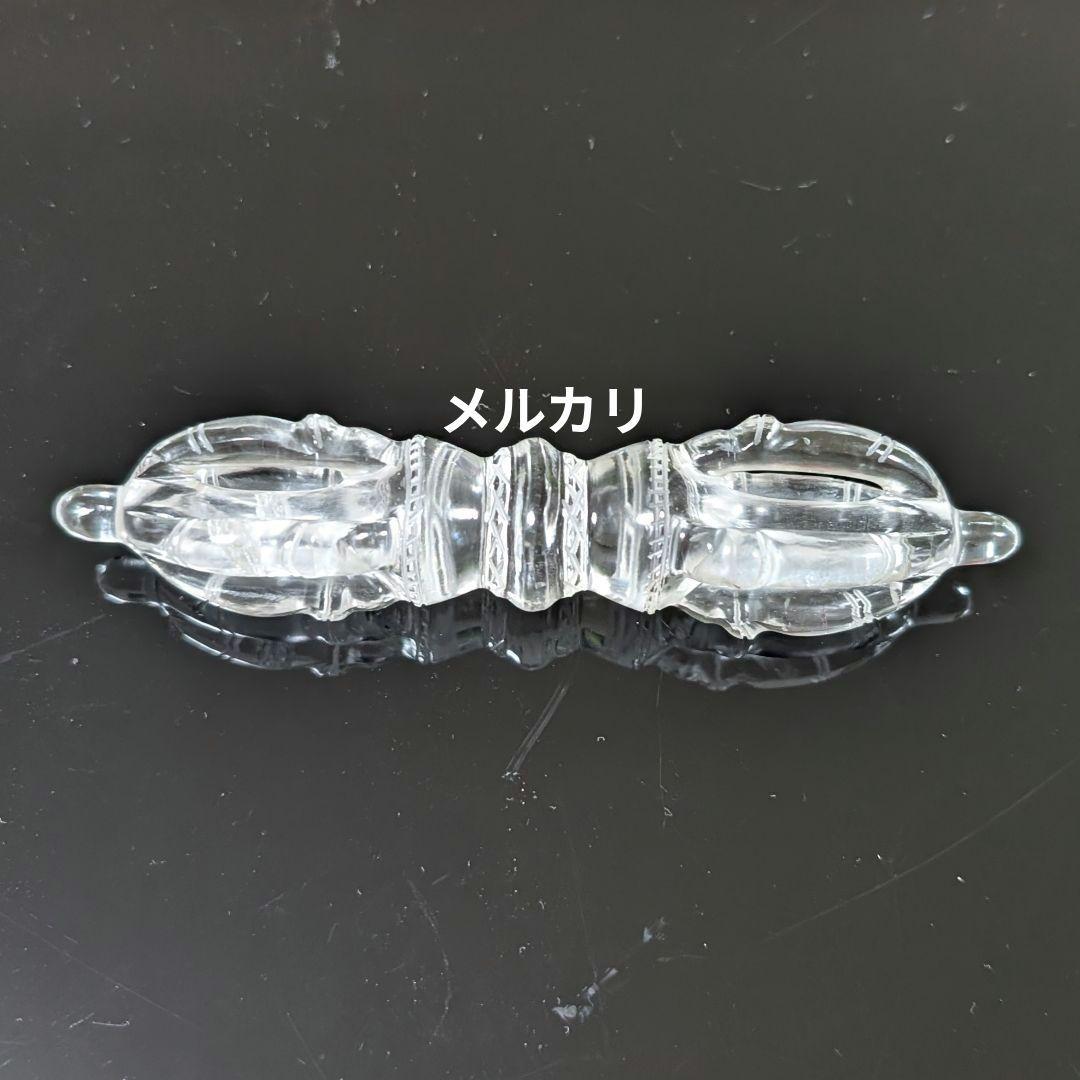 ￥18,000→15,300　15%OFF　水晶ヴァジュラ（五鈷杵）