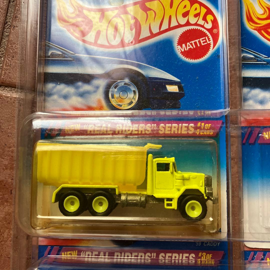 未開封　ホットウィール　リアルライダー　‘94 セグメント　4台セット