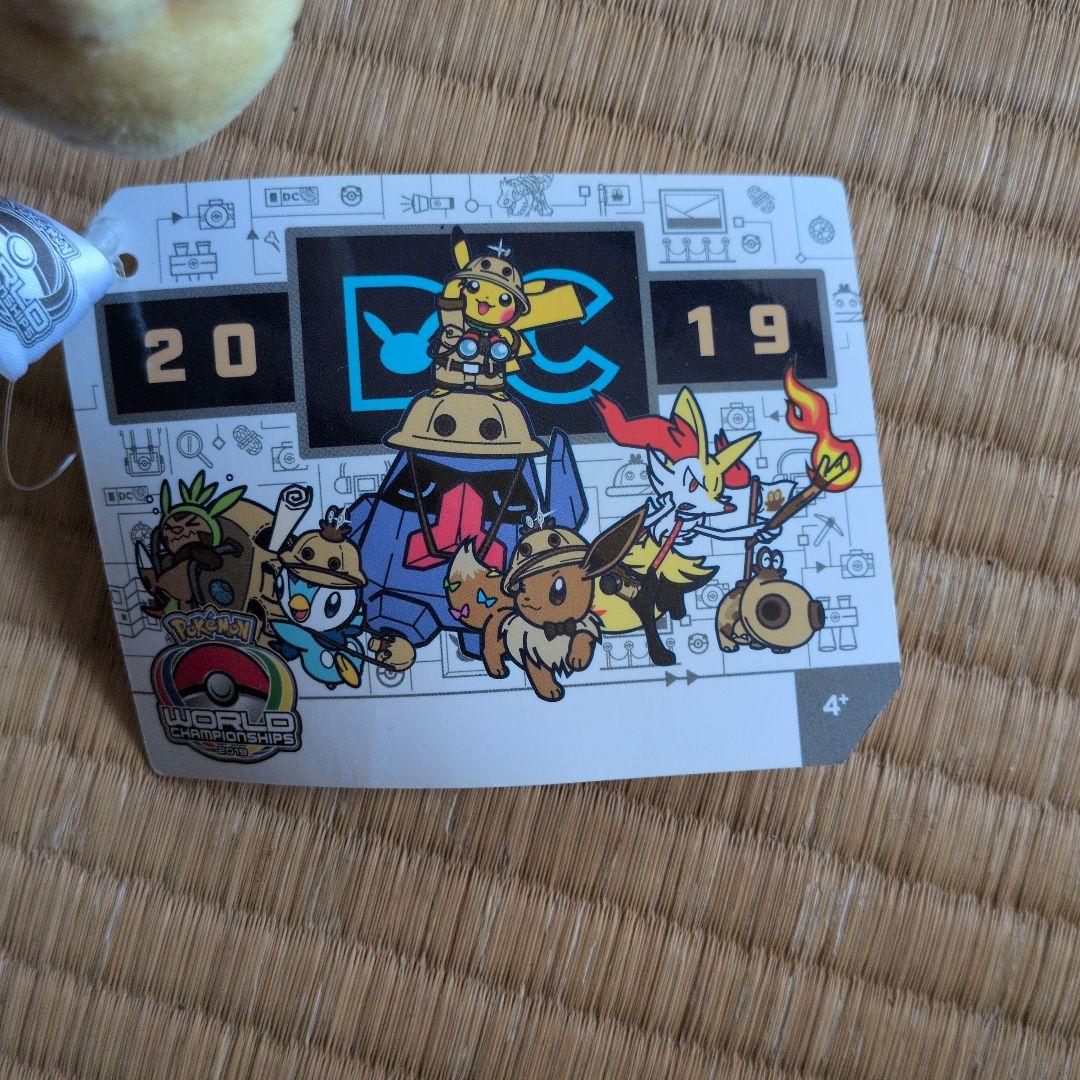 wcsピカチュウ 探検家風 ぬいぐるみ 2019