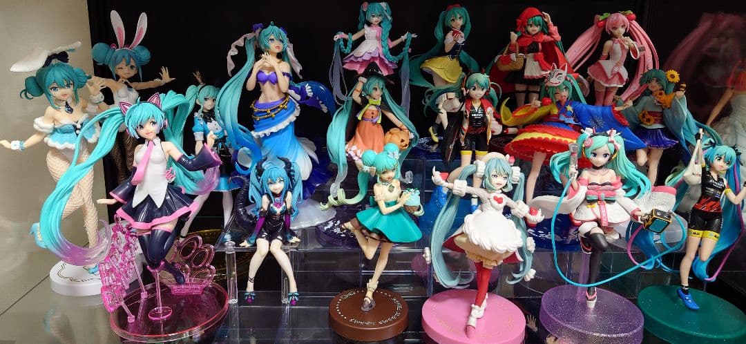 初音ミク開封済みフィギュアまとめ売り