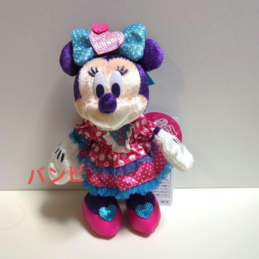 ミニーのファンダーランド　パルパルーザ　ぬいぐるみバッジ　ミッキー　ミニー