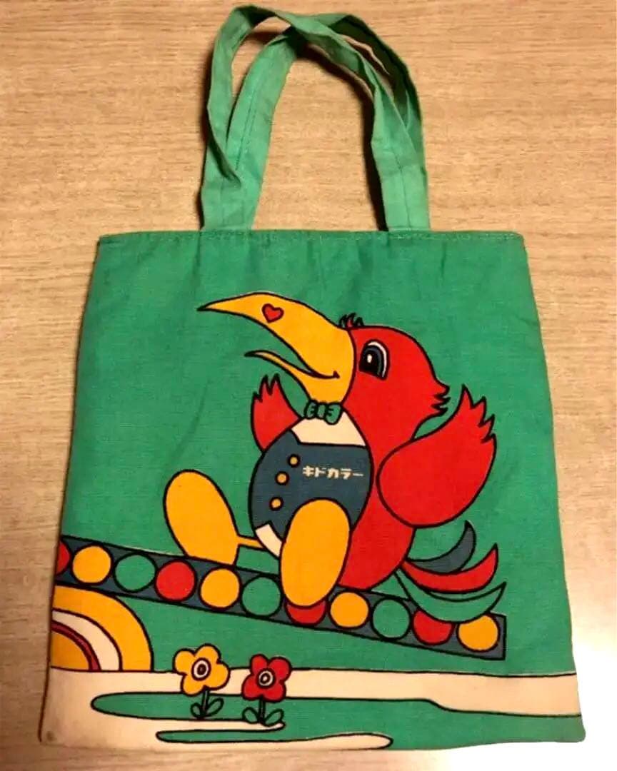 昭和レトロ　キドカラー　ポンパくん　トートバッグ　レア