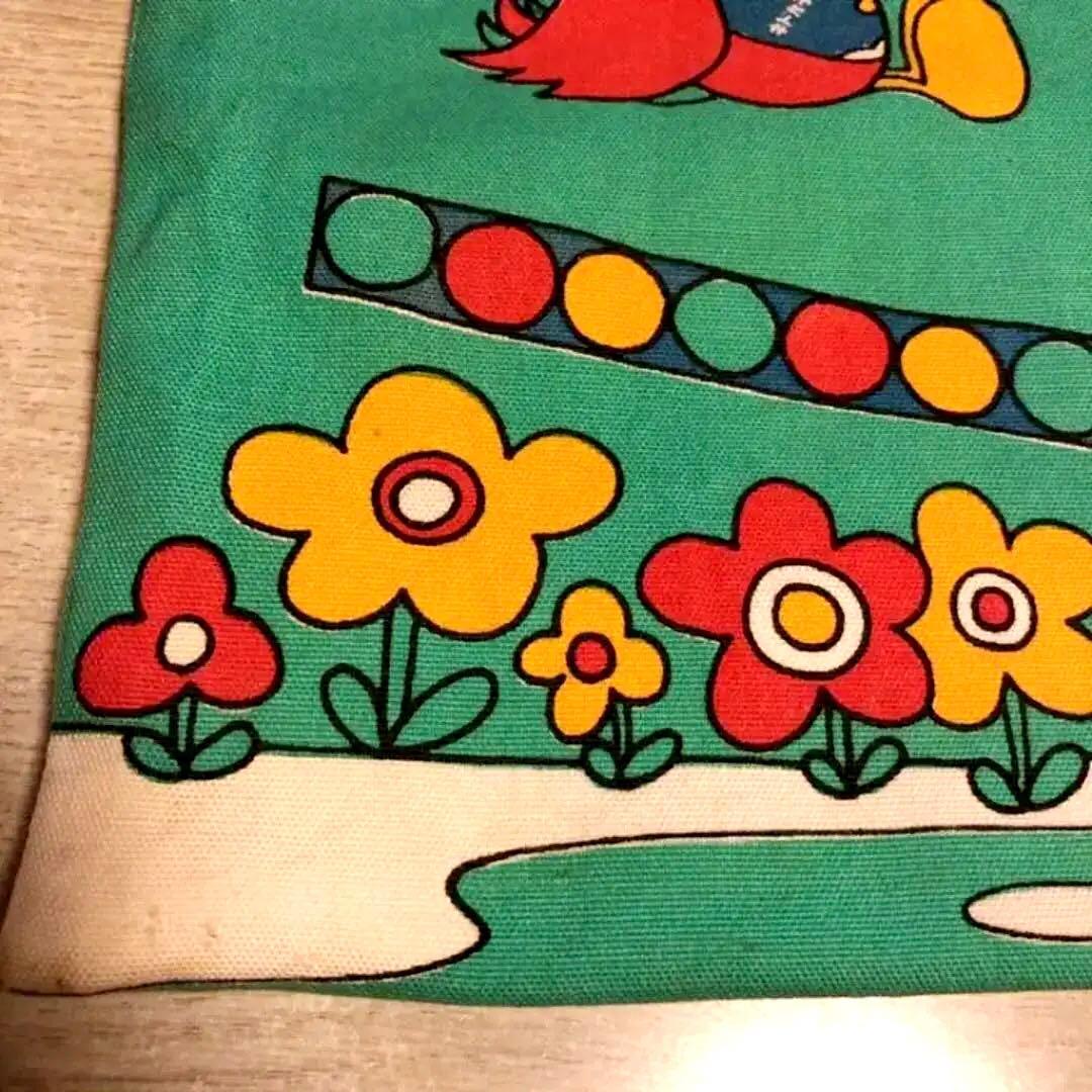 昭和レトロ　キドカラー　ポンパくん　トートバッグ　レア