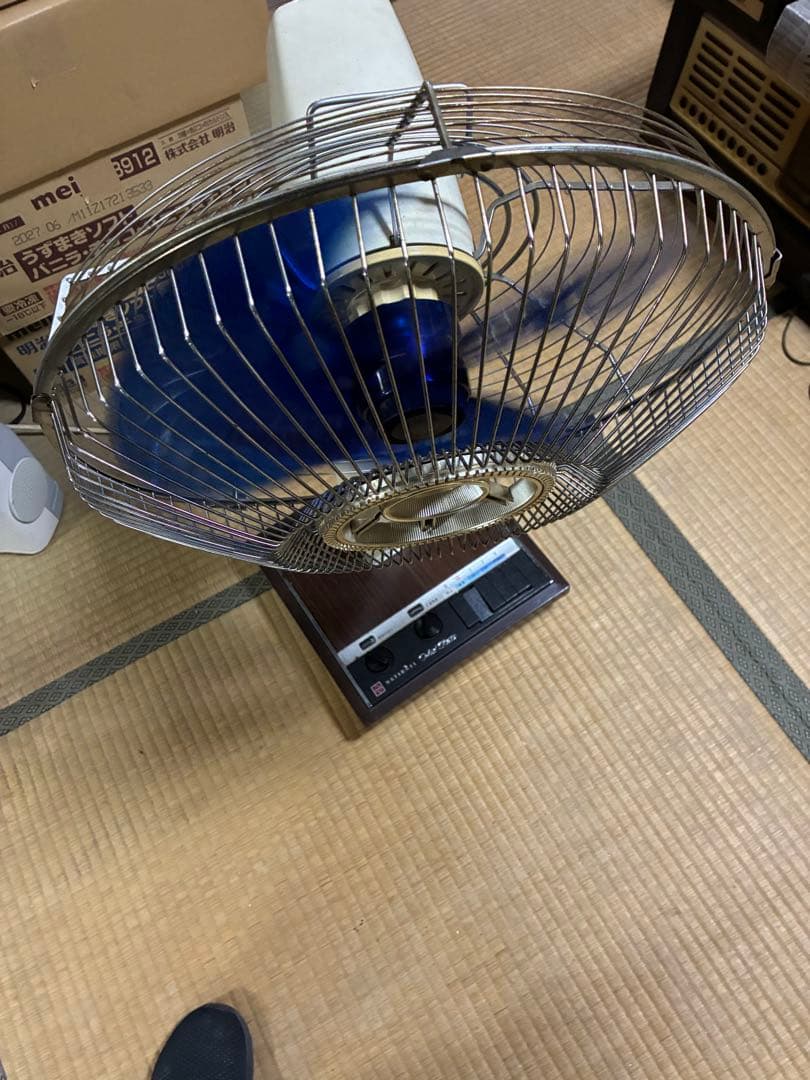 昭和レトロ　扇風機　National Solid State 扇風機