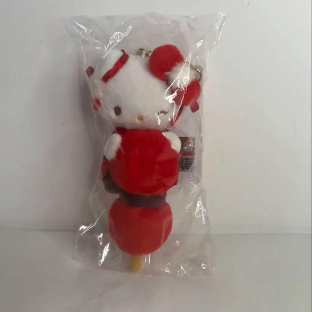 北京限定サンリオ Hello Kitty 糖葫芦 ぬいぐるみ キーホルダー①