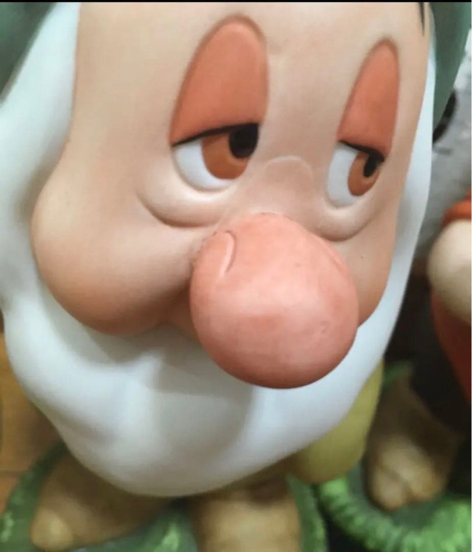 加藤工芸　ディズニー　白雪姫　七人の小人　ガーデンフィギュア