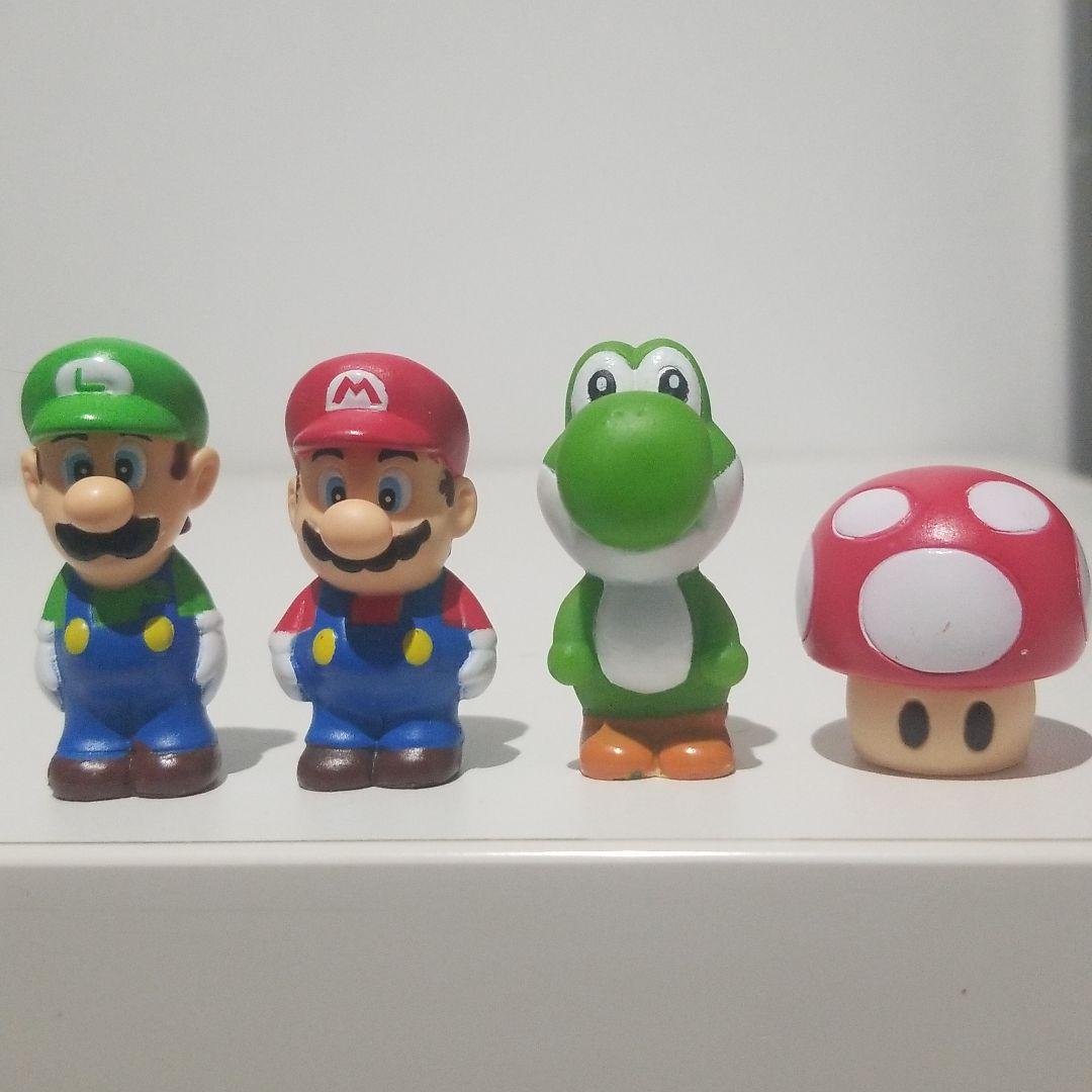 スーパーマリオ 指人形セット 90年代 レトロ 希少レア！当時・初期物