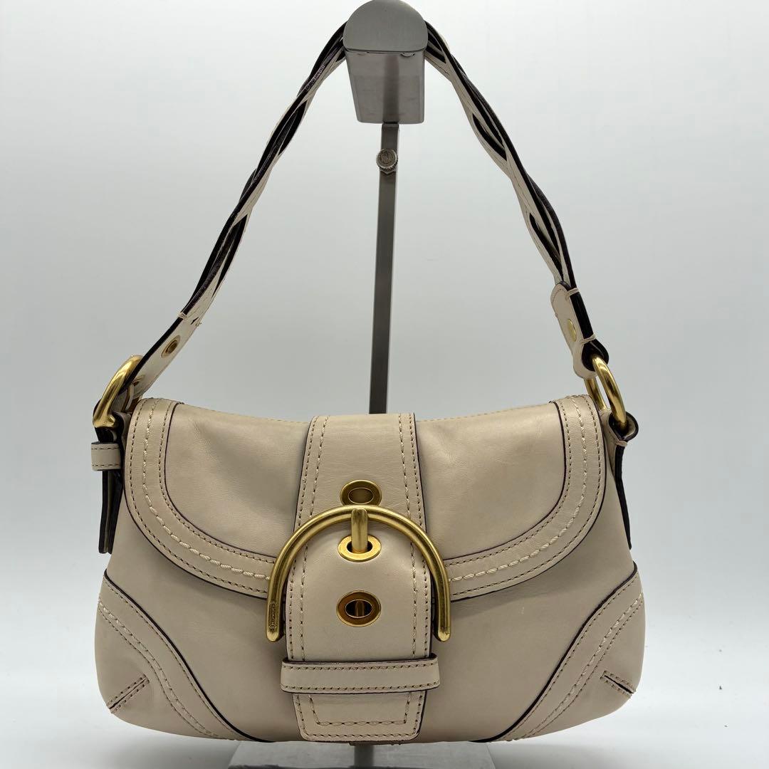 バッグ Coach Soho Hobo Leather Shoulder 10317