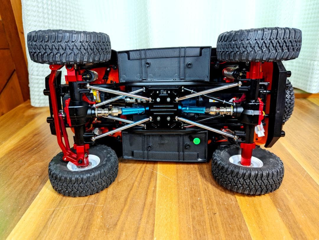 【動作OK綺麗！】MN-128 1/12 RCカー LEDライト付き
