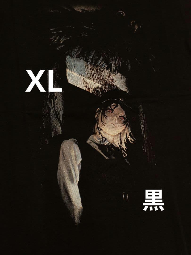 激レア 新品未使用 チェンソーマン しーちゃん Tシャツ XLサイズ 黒