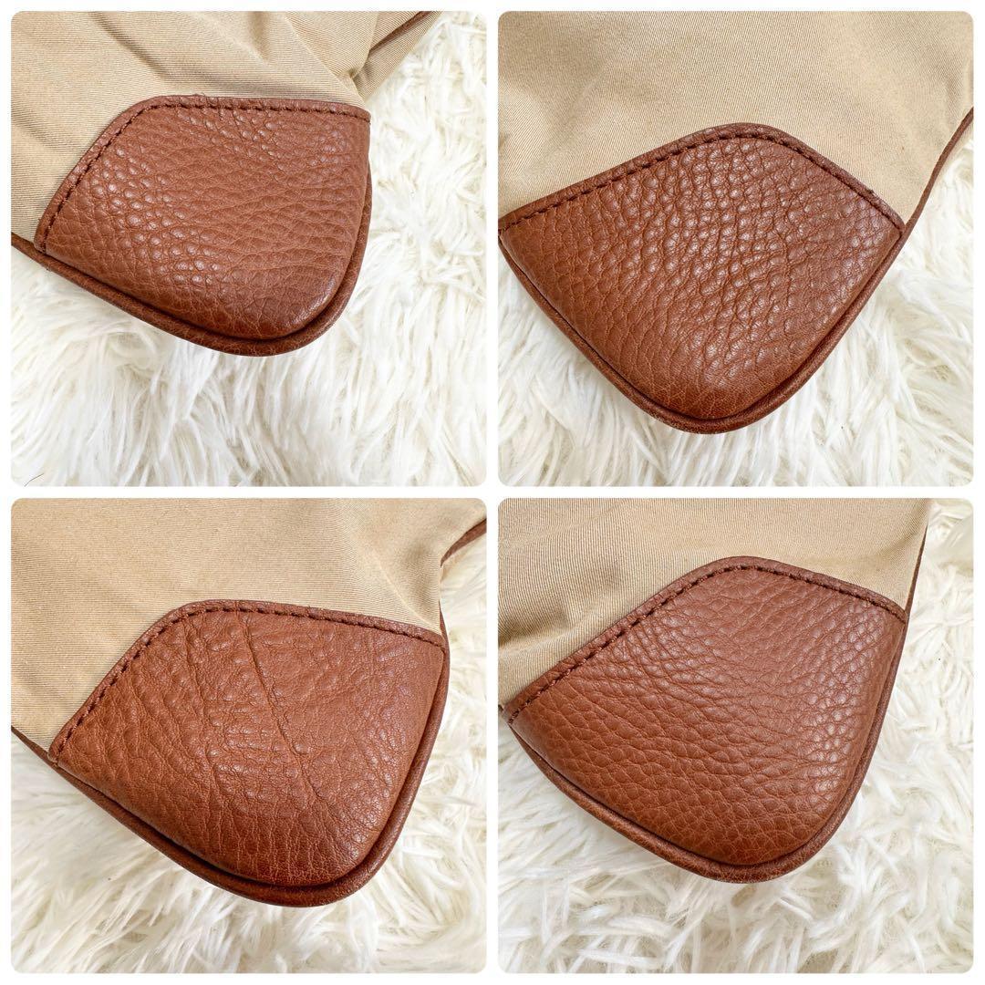 BURBERRY バーバリー トートバッグ ノバチェック ロゴ刺繍 保存袋付き