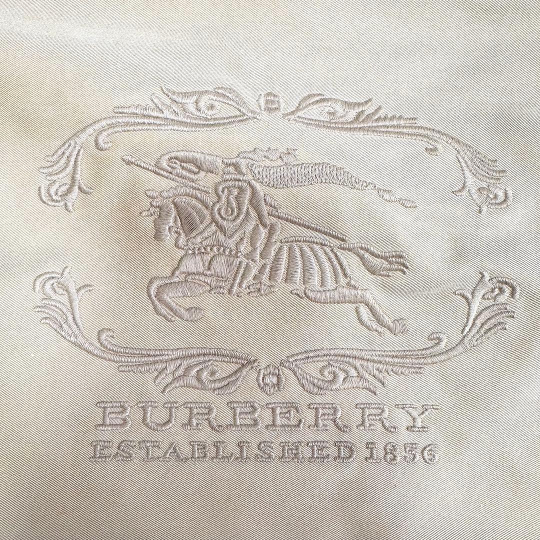 BURBERRY バーバリー トートバッグ ノバチェック ロゴ刺繍 保存袋付き
