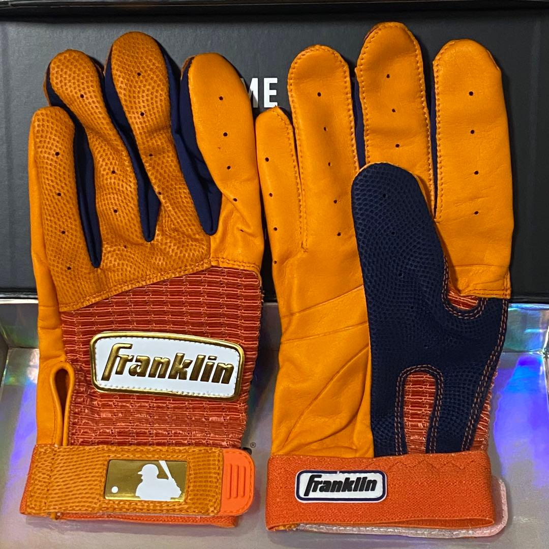 Franklin Pro Classic オレンジ×ネイビー Mサイズ バッテ S1