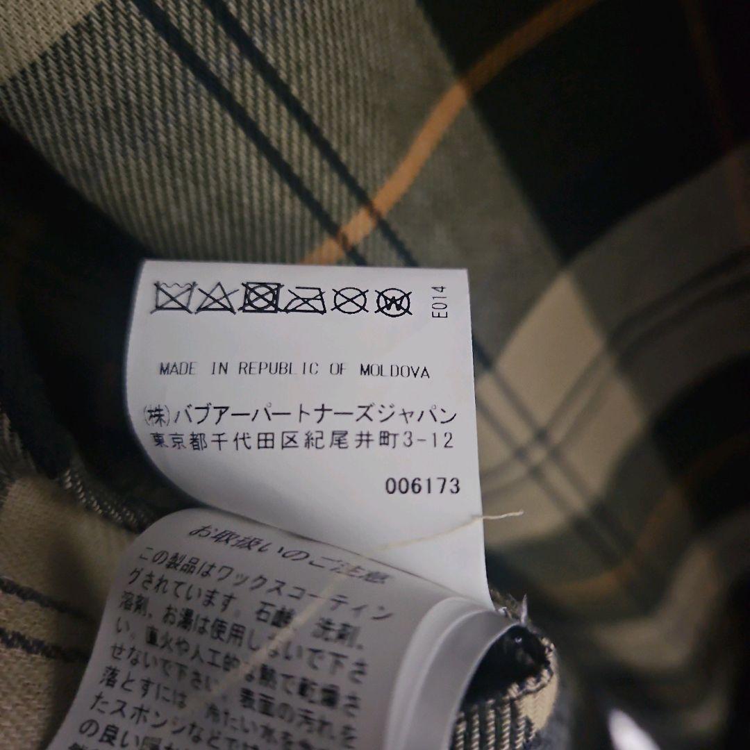 【Barbour】バブアー ワックスコットンブルゾン L相当 オリーブ